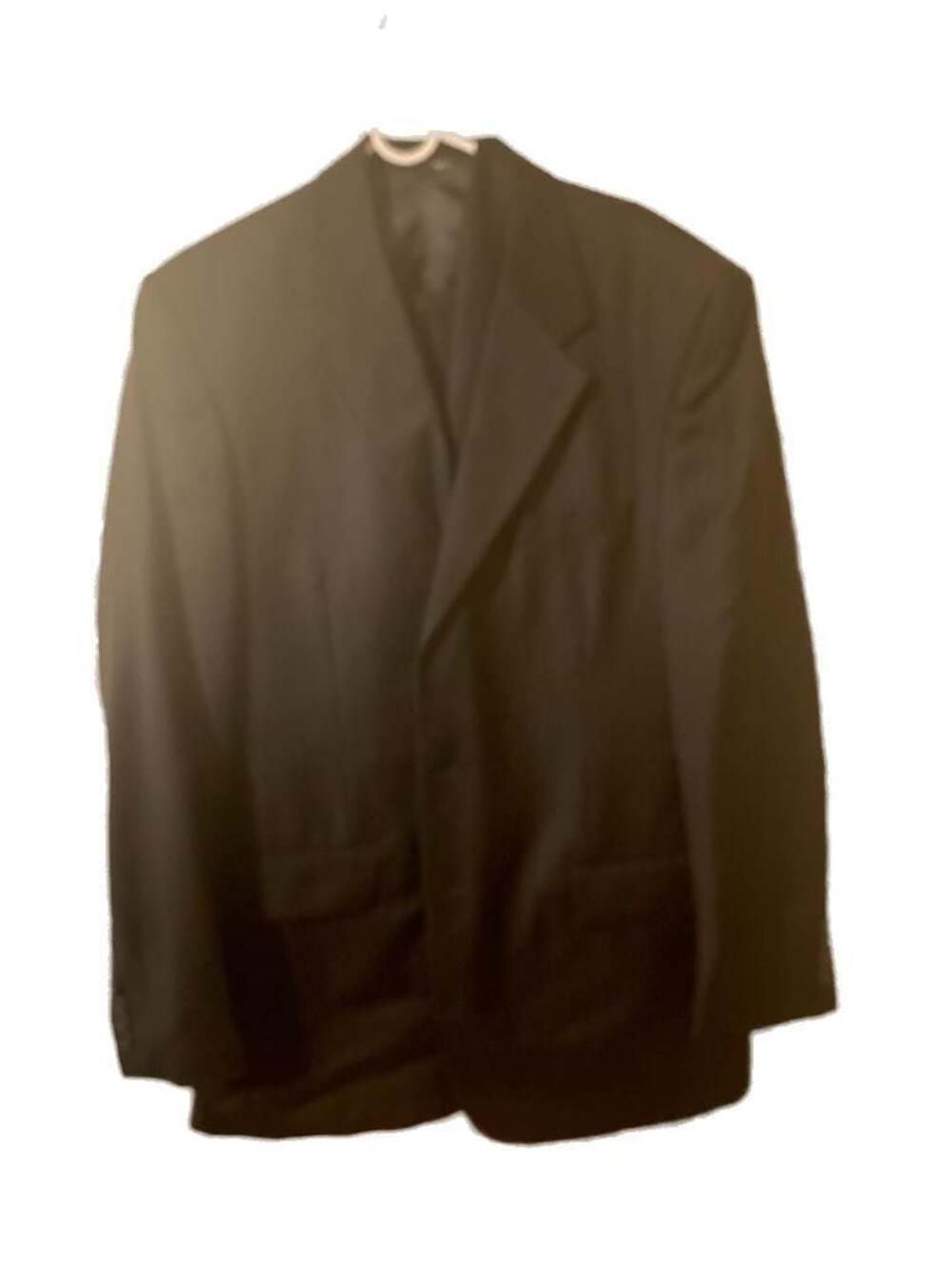 Andre Covata Black 3-Piece Super 100's Wool Suit Size 36L